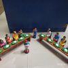Sapadu With Table Set 22 Navaratri Golu/Kolu Dolls Set - Paper Mache