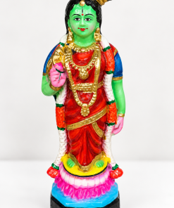 Clay Meenakshi stone colour 11 inch Golu Kolu doll
