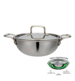 Aristo Triply Deep Kadai 2.7 L 24Cm