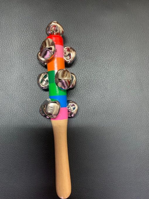 Handcrafted Wooden Rattle For Babies And Kids No.7