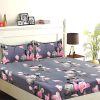 Microfiber King Size Elastic Fitted Double Bedsheets With 2 Pillow Covers Microfiber King Size Elastic Fitted Double Bedsheets With 2 Pillow Covers