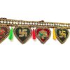 Traditional Ganesh Subh Labh Handmade Door Hanging/Bandarwal/Toran For Door