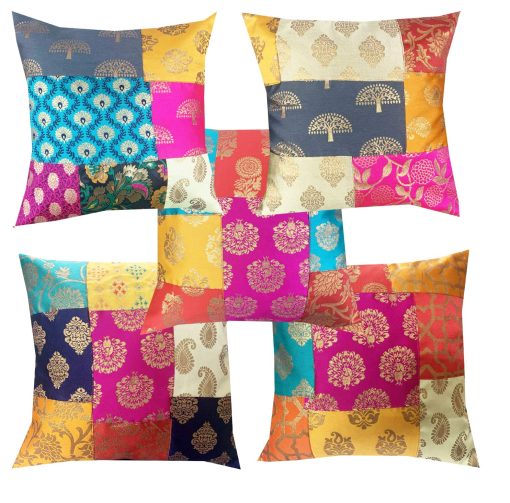 Royal Traditional Dupion Silk 150Tc Cushion Cover