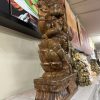 Handmade wooden Lord Ganesha Ganpati Statue