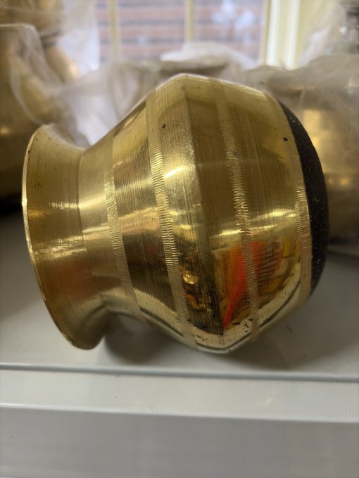 Brass Heavy Gundi Kansa Handi Gundu 900ml