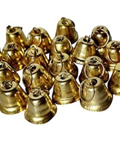 Accessories 1.5Cm Decorative Bells For Bell Mala, Decoration Etc – Pack Of 25 – 2.5Cm ChennaiStore