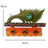 Jaipur Wooden Key Holder - Pack Of 4 Hooks Jaipur Wooden Key Holder - Pack Of 4 Hooks