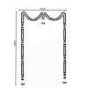 Traditional Artificial Garland Toran Large - 105 X 150 Cm Traditional Artificial Garland Toran Large - 105 X 150 Cm