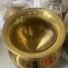 Brass Heavy Gundi Kansa Handi Gundu 900ml