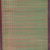 Striped Sleeping Mat/ Korai Grass Mat / Ghaser Chatai (Red