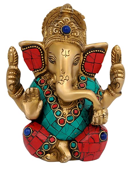 Metal Statue Of Lord Ganesha Ganpati