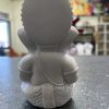 White Resin Lord Ganesh Statue Dashboard Idol White Resin Lord Ganesh Statue Dashboard Idol