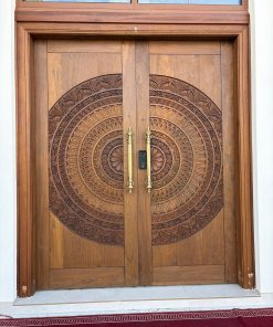 Grand look traditional hand carved Main door - Single or Double