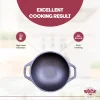 7.5 Inch Preseasoned cast Iron Kadai 9 inch Preseasoned cast Iron Kadai