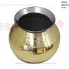 Brass Heavy Gundi Kansa Handi Gundu 2L