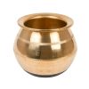 Brass Heavy Gundi Kansa Handi Gundu 2L