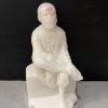 Saibaba White Marble Statue - 5 Inch Heavy Brass Ganesha Statue