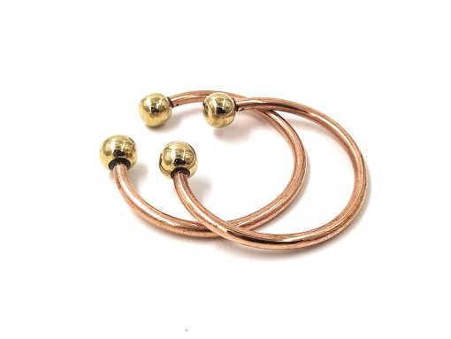 Pure Copper Leg Kada Anklet For New Born Baby Boy Adjustable (0 To 1 Year) Pure Copper Leg Kada Anklet For New Born Baby Boy Adjustable (0 To 1 Year)