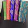 Cotton Silk Blend Woven Blouse Material - Pack Of 1(Assorted)