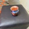 Copper Hand Decorated Colourful Pot Kalasha Lota For Pooja