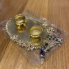 Meena Work Peacock Design Haldi Kumkum Roli Chawal Holder Return Gift Meena Work Peacock Design Haldi Kumkum Roli Chawal Holder Return Gift