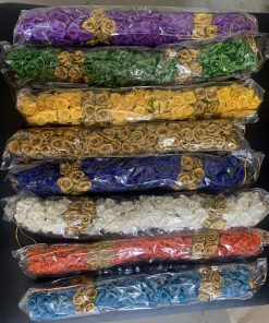 Multicolour Artificial Flower Gajra Mogra (Pack Of 1)