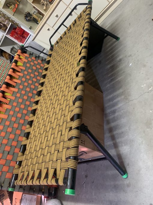 Yellow Grey Manja / Katil /Charpaya / Khatiya / Folding Single Cotton Bed Yellow Grey Manja / Katil /Charpaya / Khatiya / Folding Single Cotton Bed