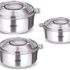 "Preethi Cafe Zest Cm210 Drip Coffee Maker (White) Milton Galaxia Insulated Stainless Steel Casseroles Set Of 3 Silver