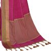 Women'S Woven Tussar Silk Saree With Blouse WomenS Woven Tussar Silk Saree With Blouse