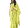 WomenS Jamdani Cotton Woven Silk Saree With Blouse Piece - Pink