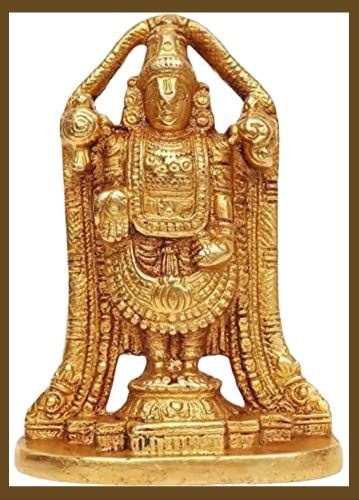 Brass Statue Lord Venkatasa Perumal
