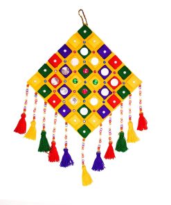 Home Decorative Handmade Gujarati Fabric Wall Hanging