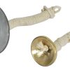 2-Piece Brass Thalam Musical Instrument/Manjira Hand Percussion Finger Cymbals/Taal Jathi, Silver &Amp; Gold 2-Piece Brass Thalam Musical Instrument/Manjira Hand Percussion Finger Cymbals/Taal Jathi, Silver & Gold