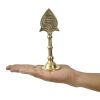 Golden Brass Muran Vel Brass with Round Base