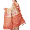 Women'S Woven Banarasi Kanchipuram Art Silk Saree With Blouse Piece Women's Woven Banarasi Kanchipuram Art Silk Saree with Blouse Piece
