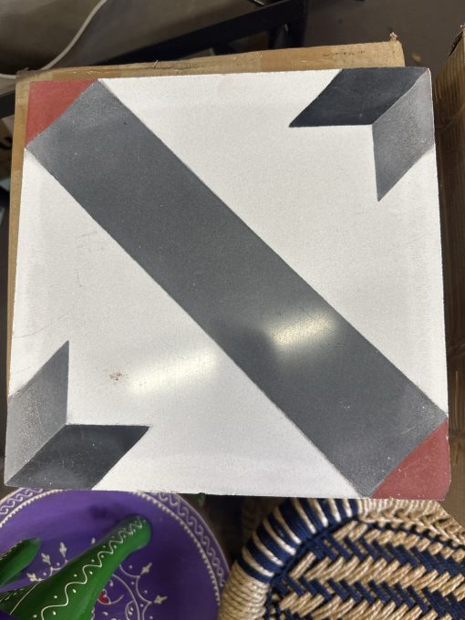 Athangudi tiles are traditional, handmade decorative cement tiles - 10x10 inch