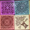 Diwali Decor Rangoli Patterns Stencils Assorted Single Piece Diwali decor rangoli patterns stencils Assorted single piece