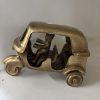 Brass Auto Rickshaw Handwork Statue Home Decor Showpiece Gift. Brass Auto Rickshaw Multicolor Gemstone Handwork Statue Home Decor Showpiece Gift.