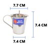 6 Inch Stainless Steel Tumbler Handle With Straw | 2 In 1 Use - Sipper Tumbler Or Handle Tumbler Stainless Steel Tumbler With Sta