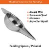 Stainless Steel Sanku Paladai Bondla Uggu Ginne For Newborns (7X4 Cm Pack Of 1) Stainless Steel Sanku Paladai Bondla Uggu Ginne for Newborns (7x4 cm Pack of 1)