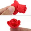 Stemless Floating Artificial Flower Heads Mini Small Floral Fake Foam Rose For Crafts, Festival, Home, Pooja Room Decorations Pack Of 10 Stemless Floating Artificial Flower Heads Mini Small Floral Fake Foam Rose for Crafts, Festival, Home, Pooja Room Decorations Pack of 10