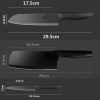 Stainless Steel 3 Pieces Professional Kitchen Knife Set, Meat Knife, Chef'S Knife With Non-Slip Handle Stainless Steel 3 Pieces Professional Kitchen Knife Set, Meat Knife, Chef's Knife with Non-Slip Handle