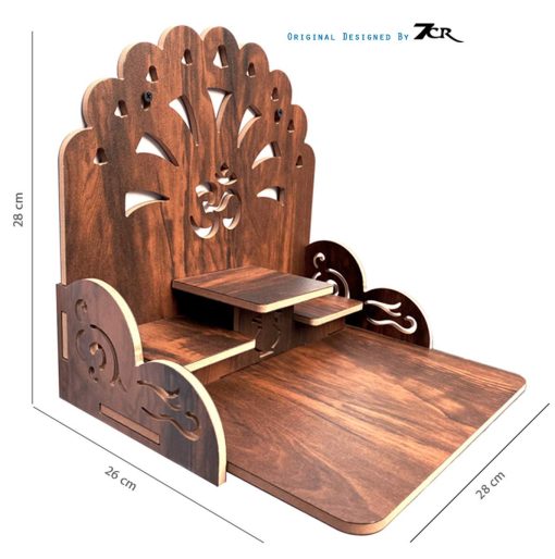 Wooden Brass Carving/Square Beautiful Carving Design Side Table