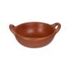 Handmade earthen Clay Cooking pan / kadai