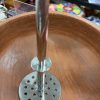 Stainless Steel Potato Masher With Wooden Handle