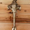 Ganesha Brass Door Handle