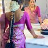 Banarasi Silk Blend Pink Saree
