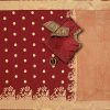 Banarasi Silk Blend Red Saree