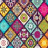Table placemat multicolored