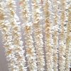 White Jasmine Garland Artificial Flower Jasmine With Pink Flower- Party Backdrop-Home Decoration - Flower Garland-Baby Shower-Indian Wedding - Festival Deco